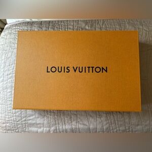 Louis Vuitton orange blue magnetic storage box